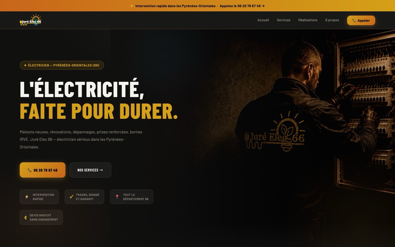 Capture du site Juré Elec 66
